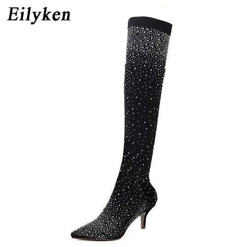 Over-The-Knee Heel Woman Boot