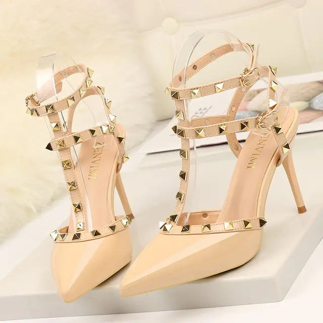 High Heel Single Summer Sandals