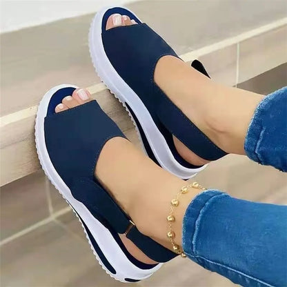 Open Toe Flat Sandals for Women