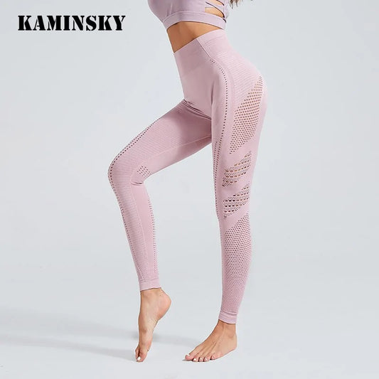 Kaminsky Sexy High Waist Gym Seamless Leggings