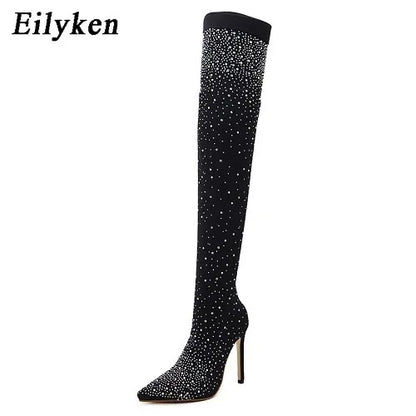 Over-The-Knee Heel Woman Boot